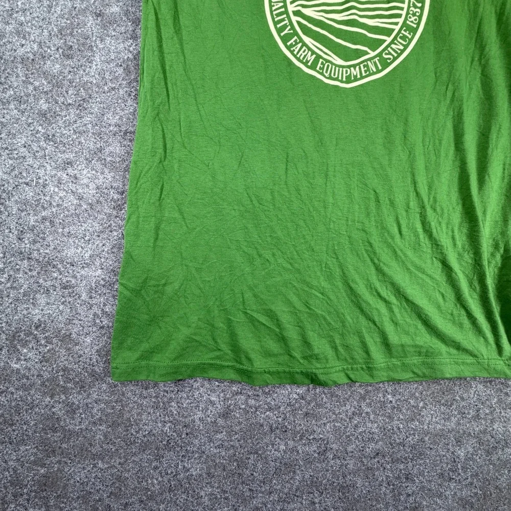 John Deere Graphic T-Shirt Mens L Green Crewneck Short Sleeve Showroom Wear - Picture 11 of 16